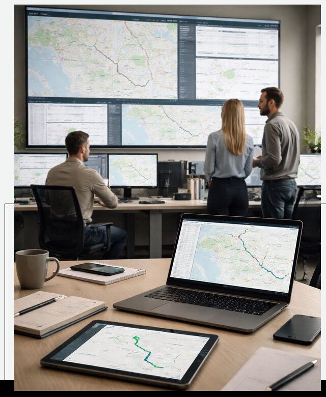 Трекинг грузов и Fleet Management, мониторинг автопарка в Лениногорске