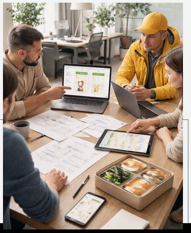 Разработка агрегатора доставки еды в Лениногорске от 15480 р., АвикейЛнр